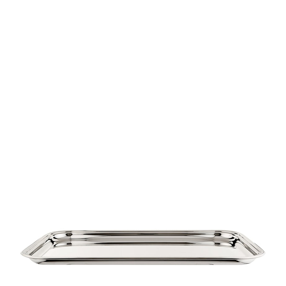 Silver Plated Georgian Rectangular Tray (50 x 33cm)