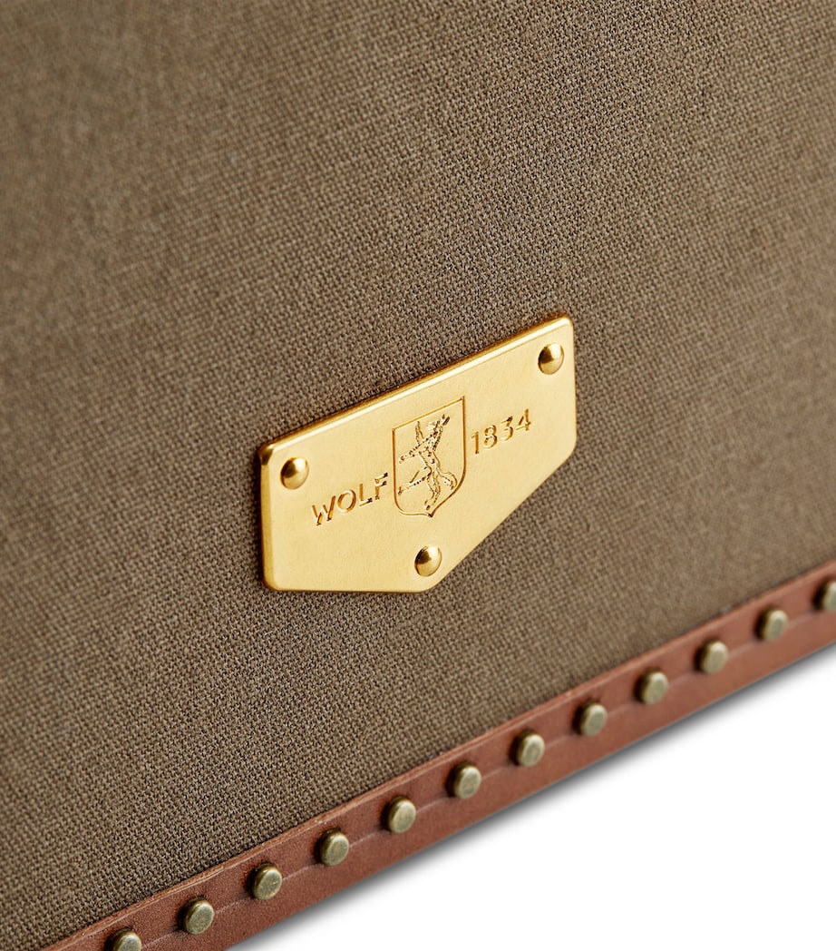 Vegan Leather Ida Trunk Jewellery Box