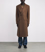 Vivienne Westwood Beige Wool-Cashmere Melton Overcoat