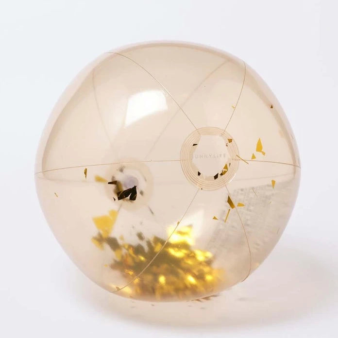 Плажна топка SunnyLife Disco Gold