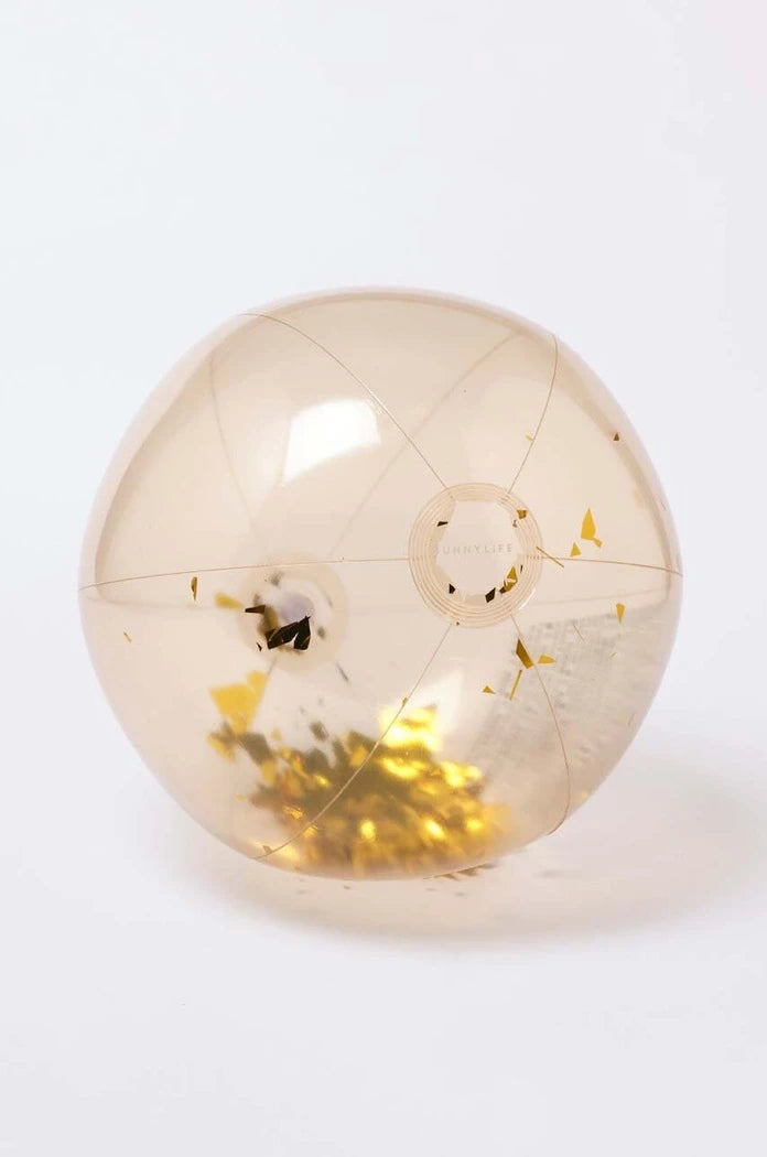 Плажна топка SunnyLife Disco Gold