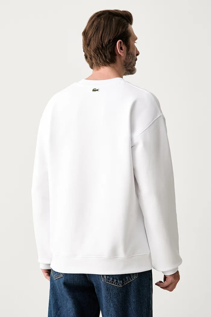Lacoste erkek pamuklu sweatshirt
