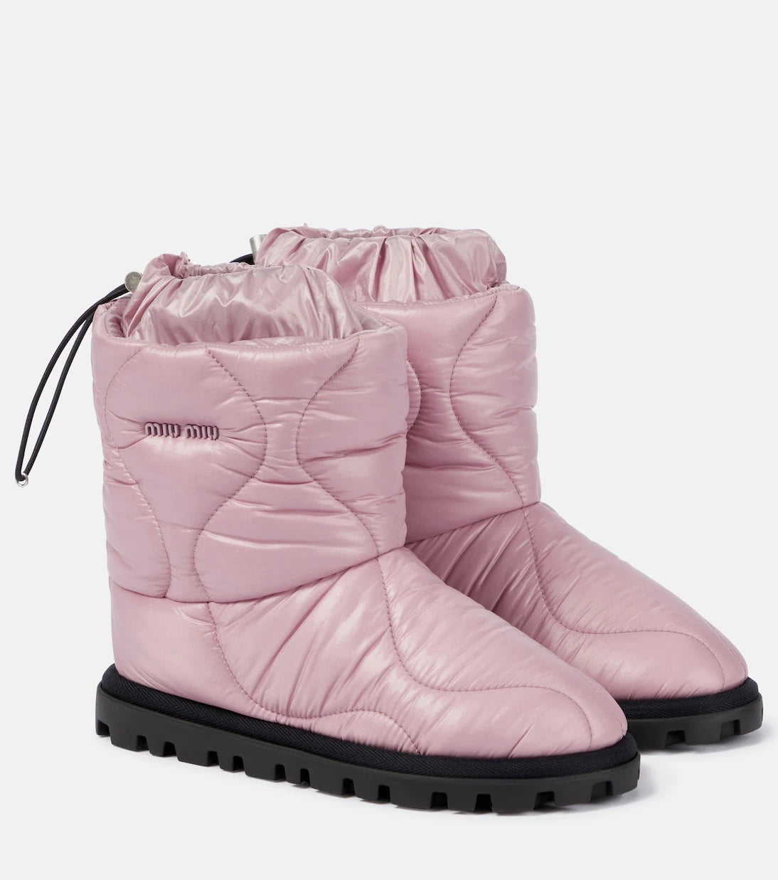 Miu Miu - Logo snow boots