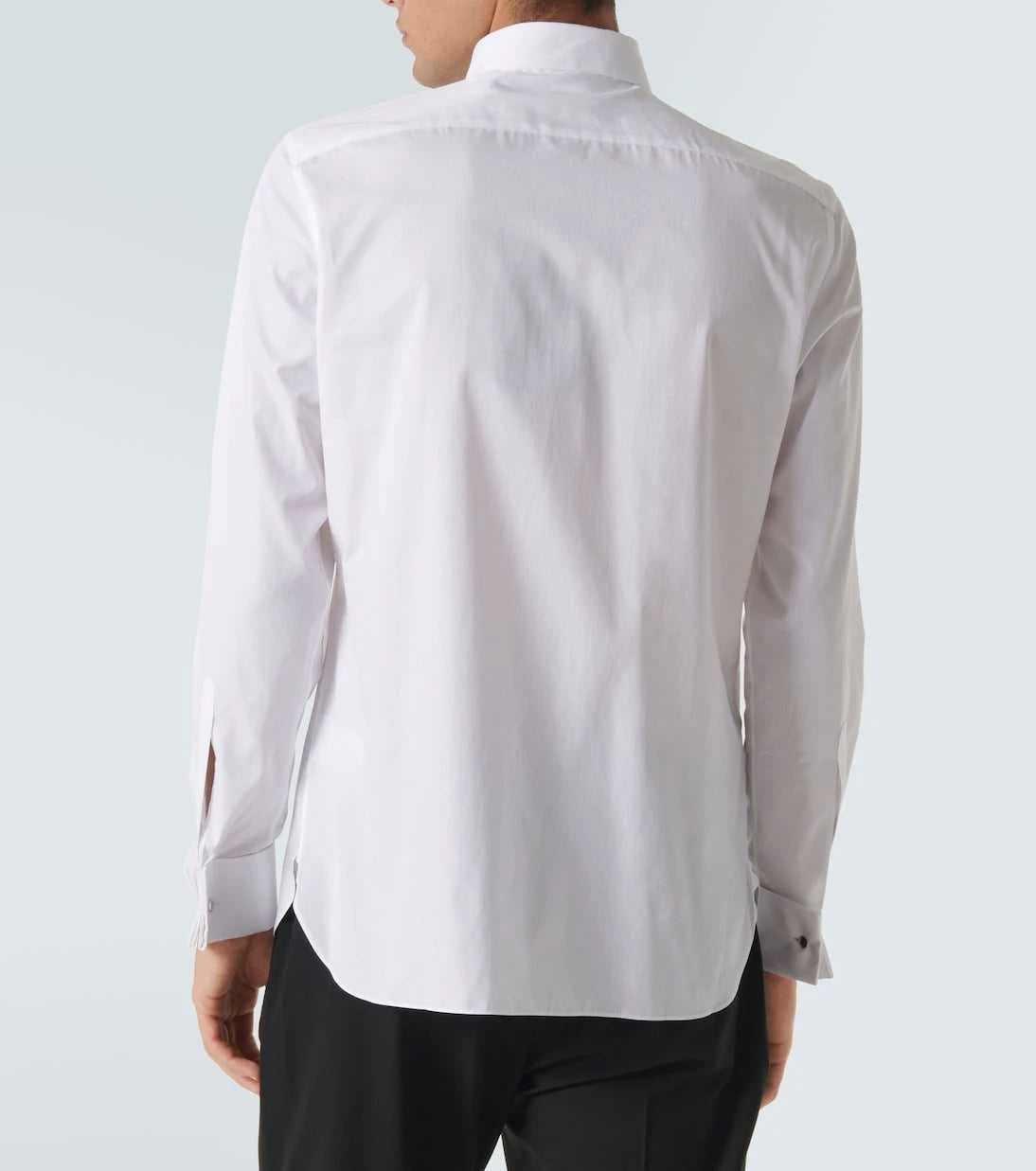Zegna - قميص توكسيدو قطن