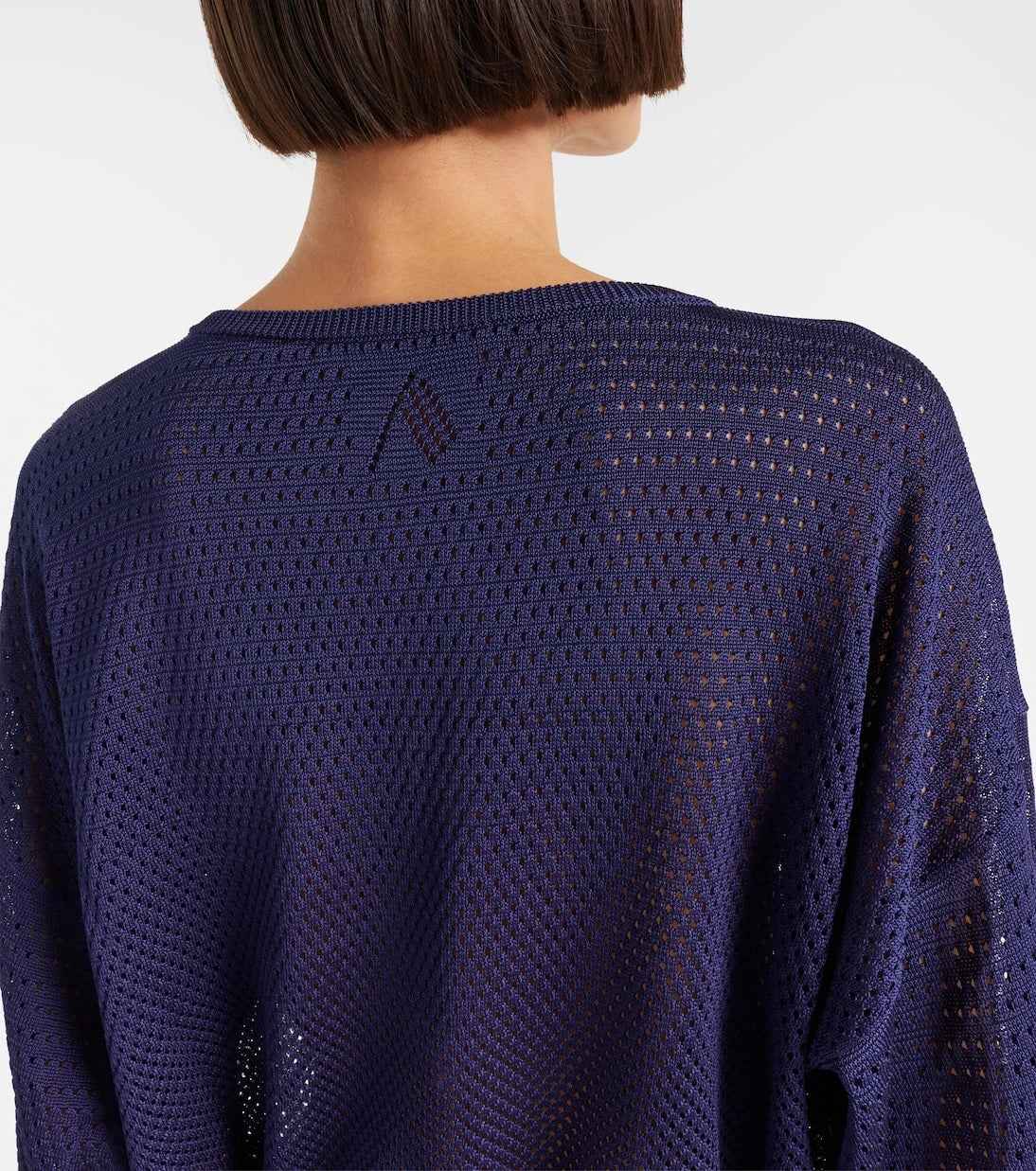 The Attico - Open-knit minidress