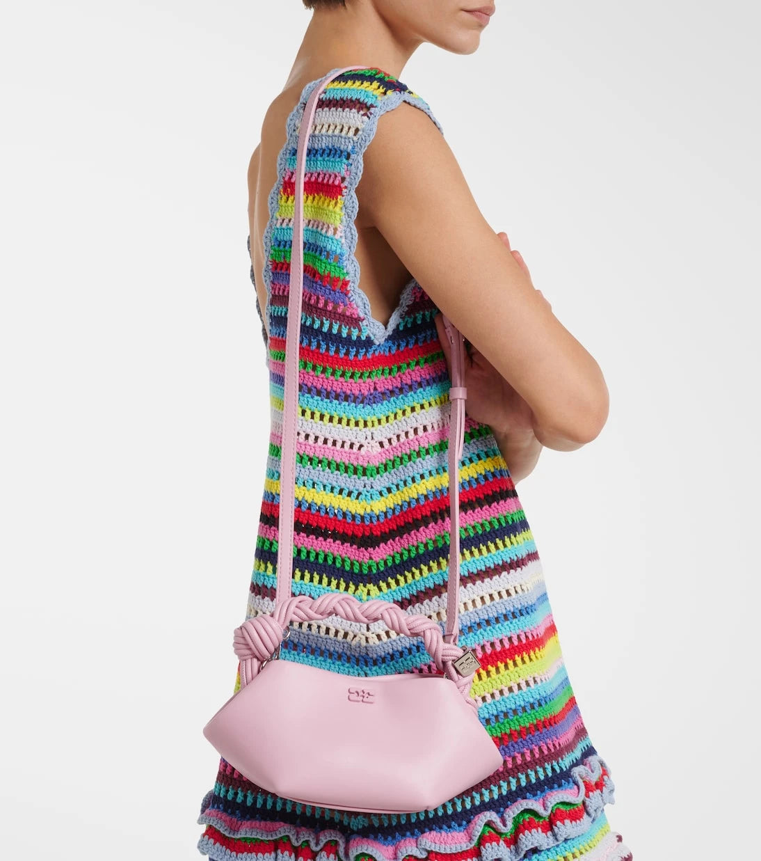 Ganni - Bou Mini top-handle bag