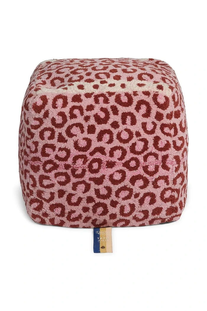 Doing Goods Pembe Leopar Puf S
