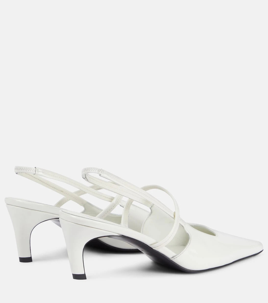 Toteme - Sharp 50 patent leather slingback pumps