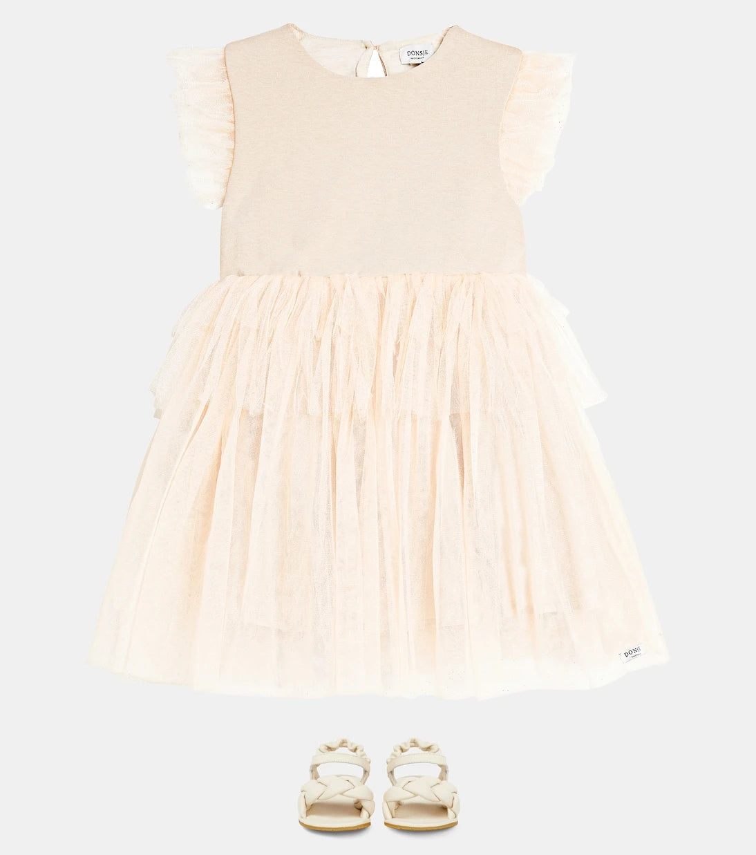 Donsje - Nena tulle-trimmed dress