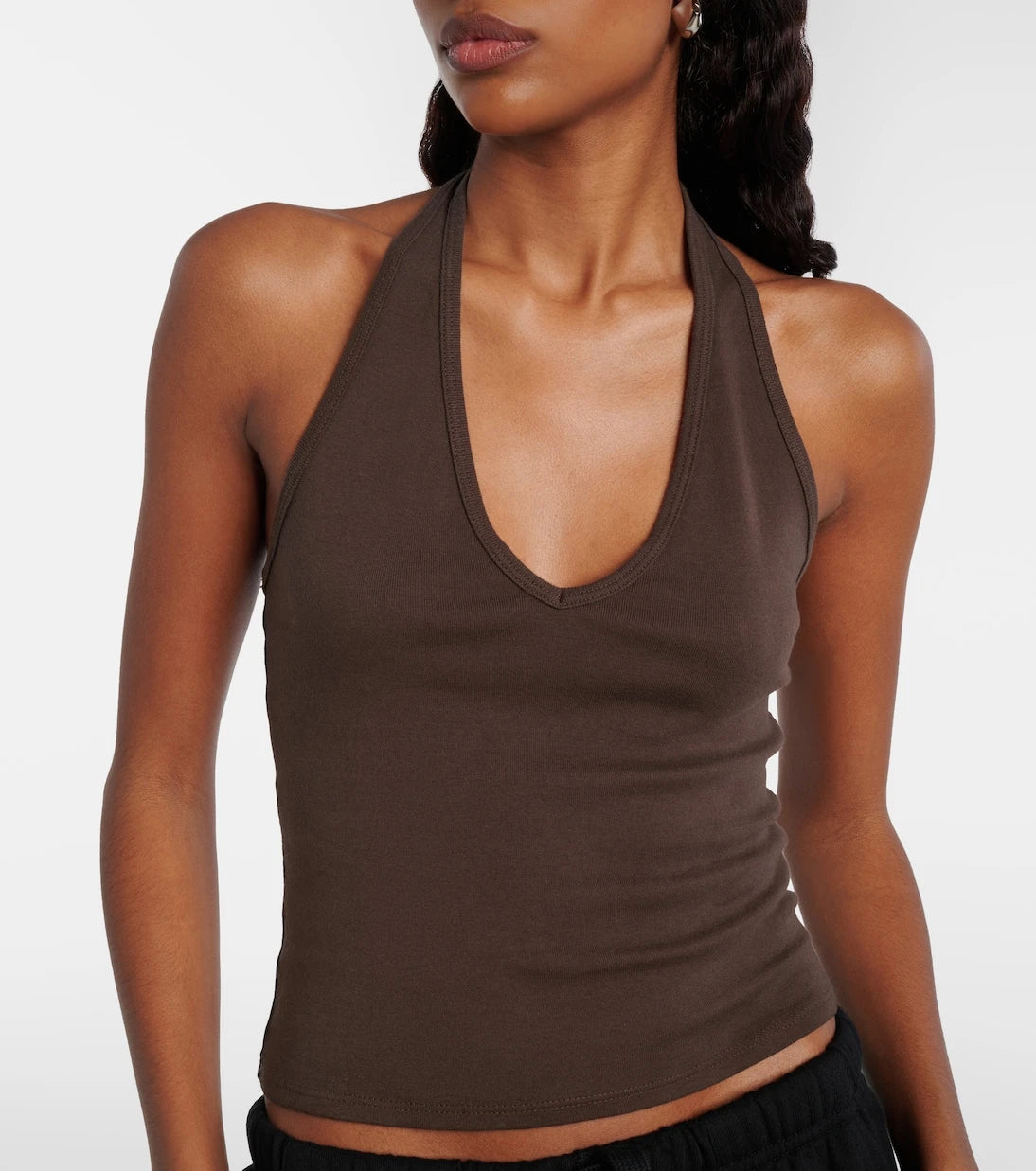 Nili Lotan - Britt halterneck cotton top