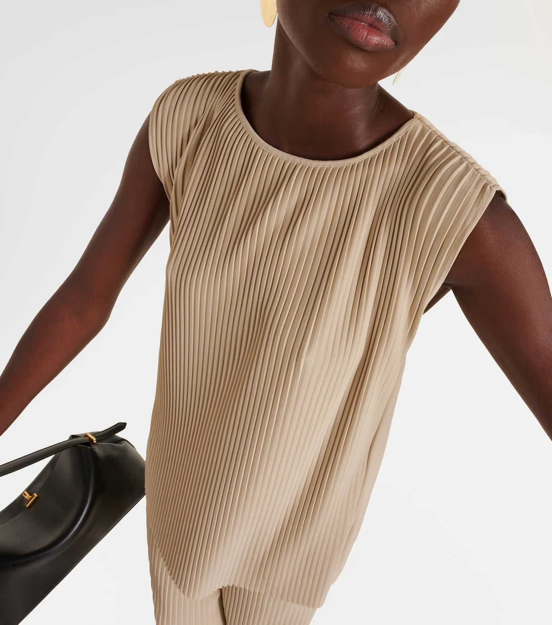 Max Mara - Cambusa pleated top