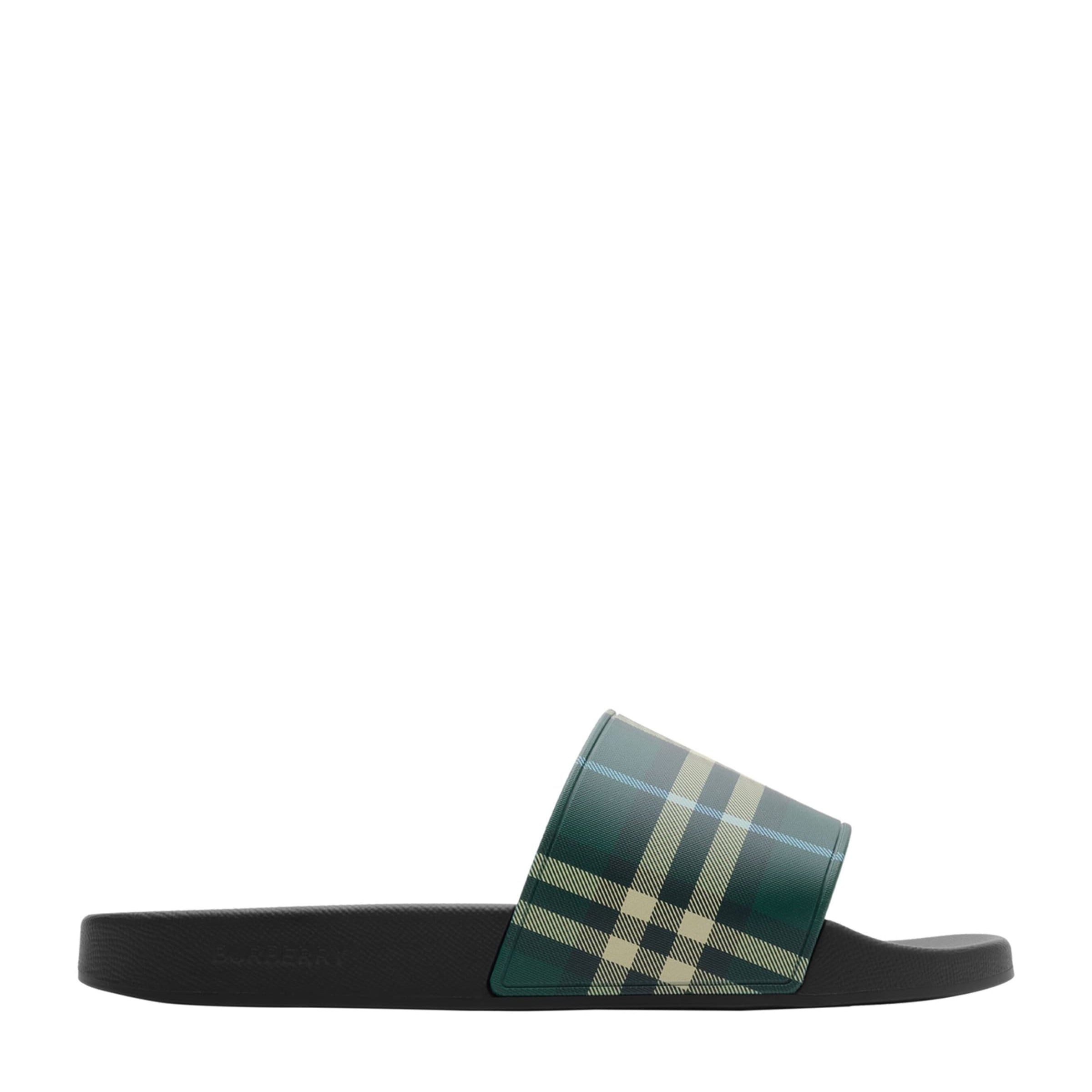 Burberry Check Slides