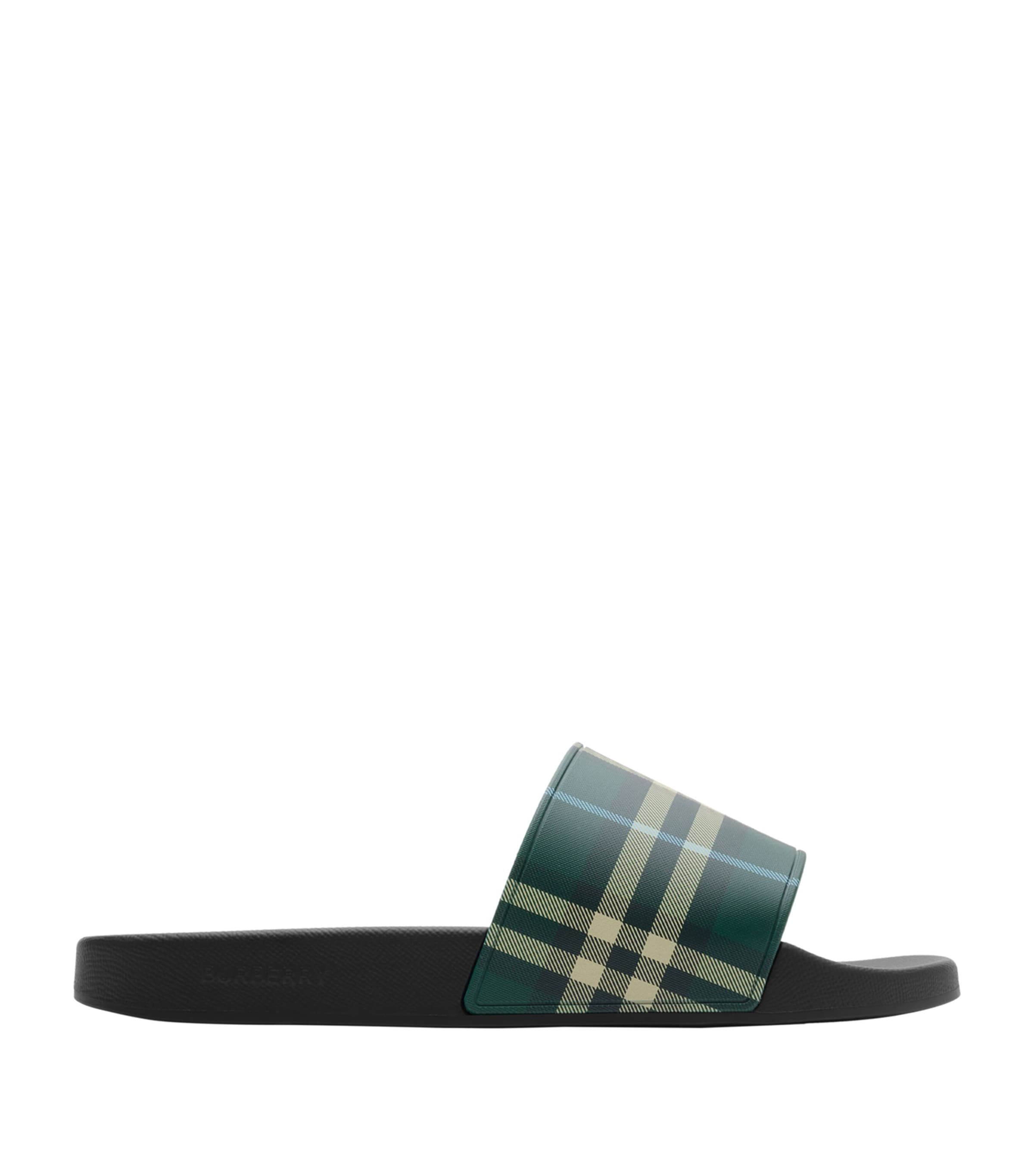 Burberry Check Slides