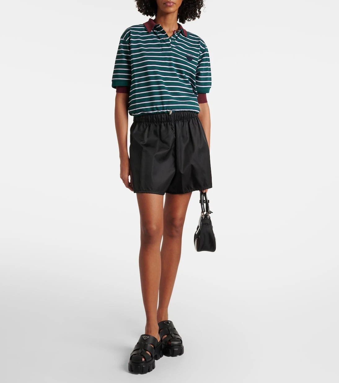 Prada - Monolith platform fisherman sandals
