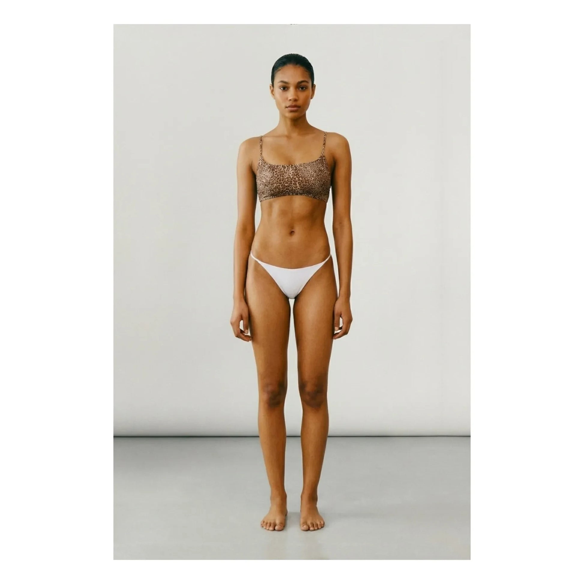 Vanessa Sposi - Haut de Maillot Le Square | Leopard