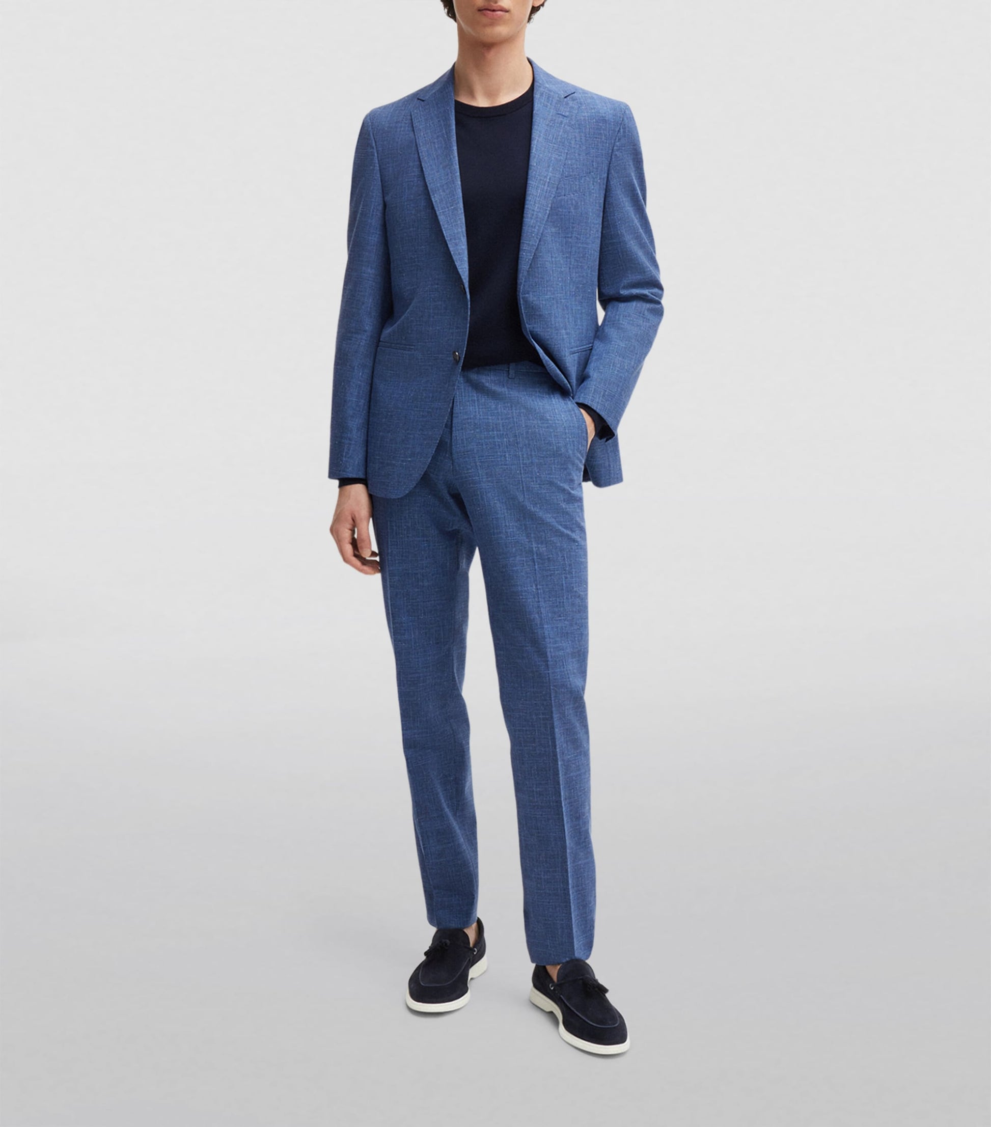 Suede Tassel Loafers