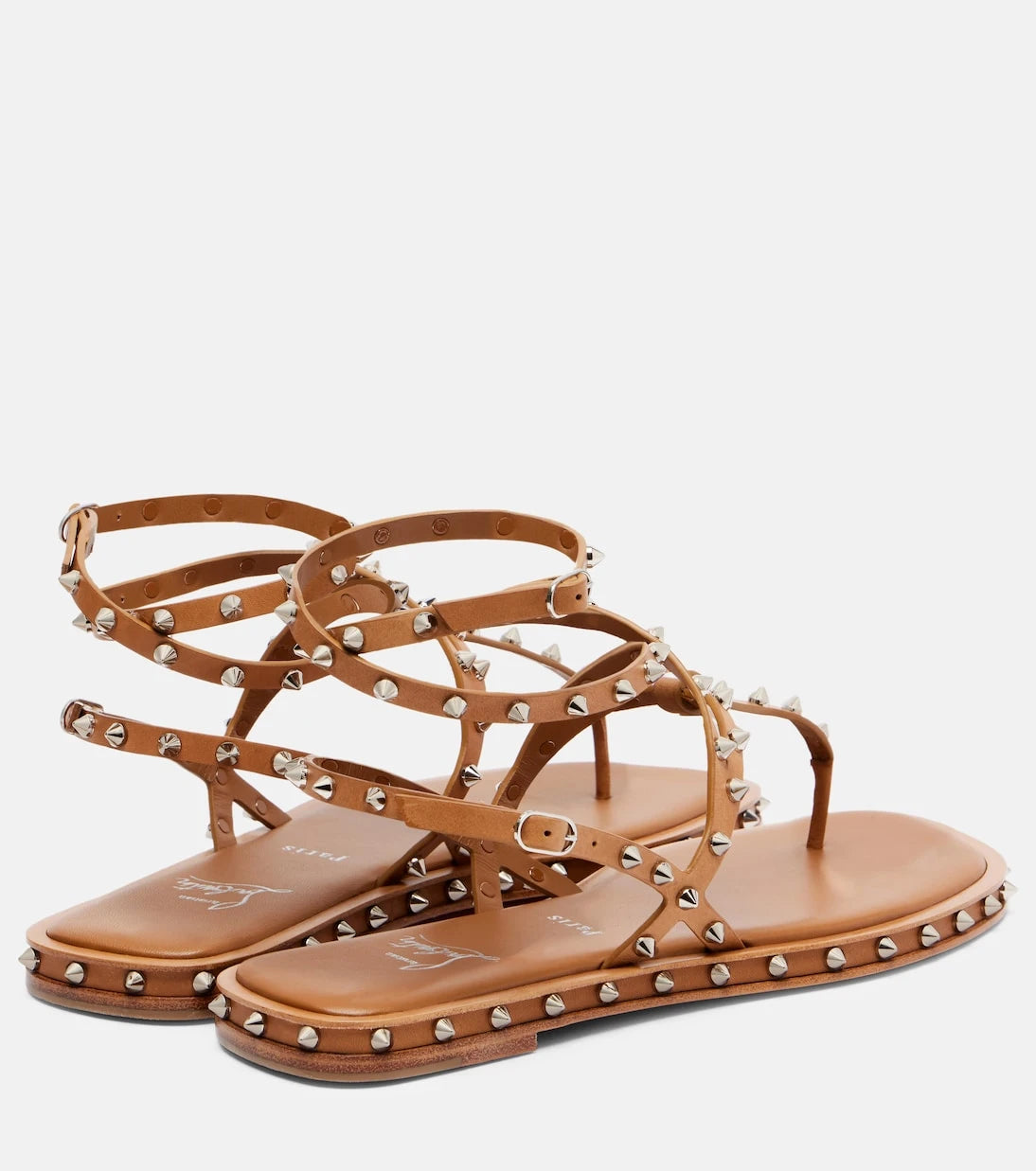 Christian Louboutin - Bombina spiked leather sandals