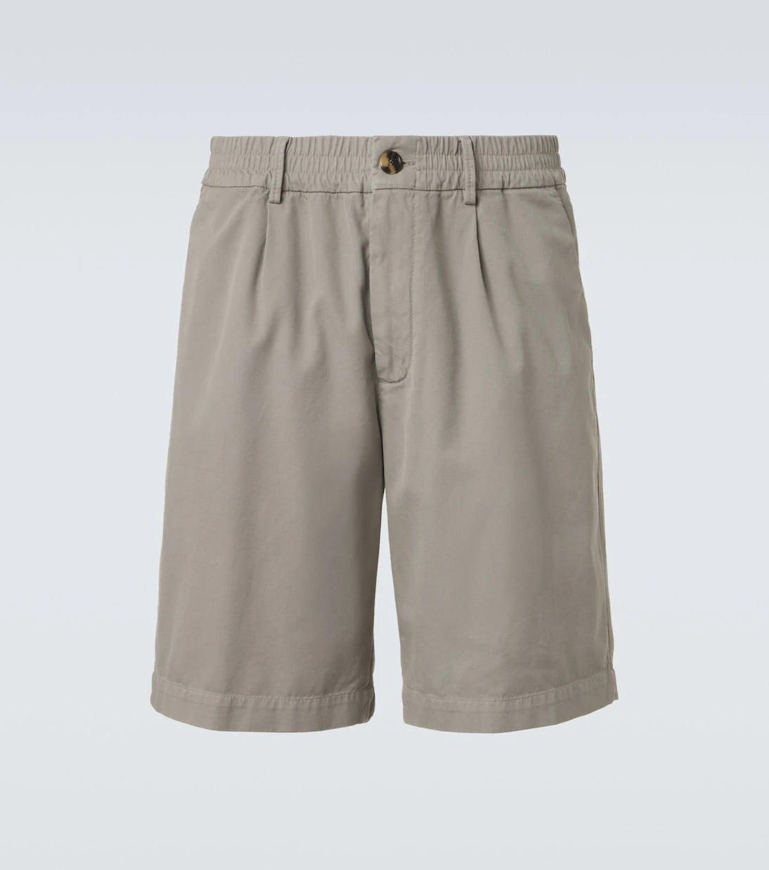 Brunello Cucinelli - Cotton gabardine Bermuda shorts