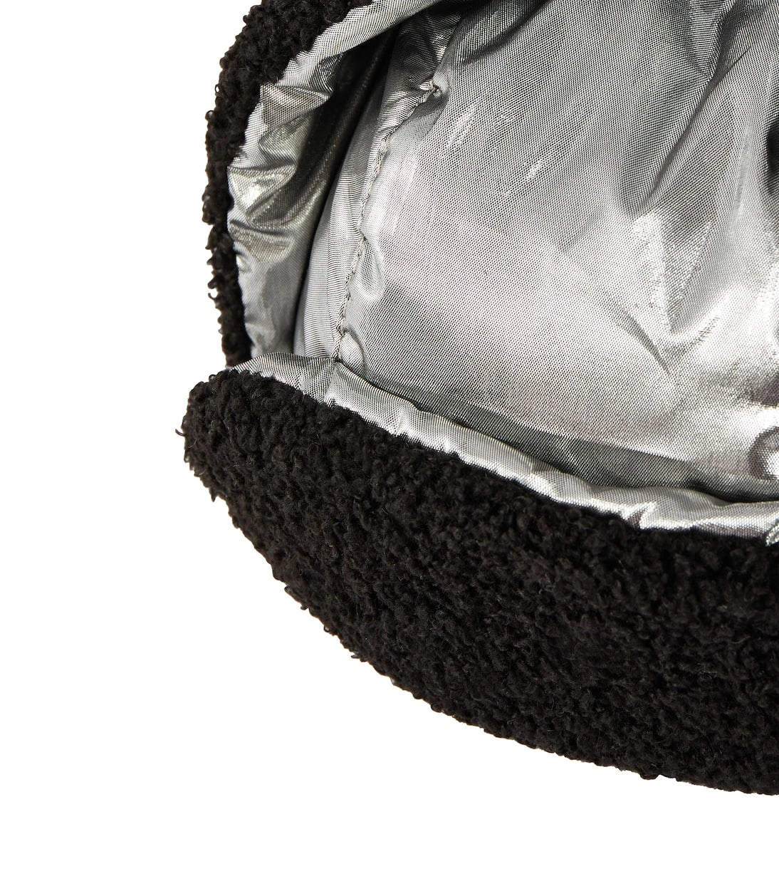 Maison Michel - Bibiana metallic leather hat