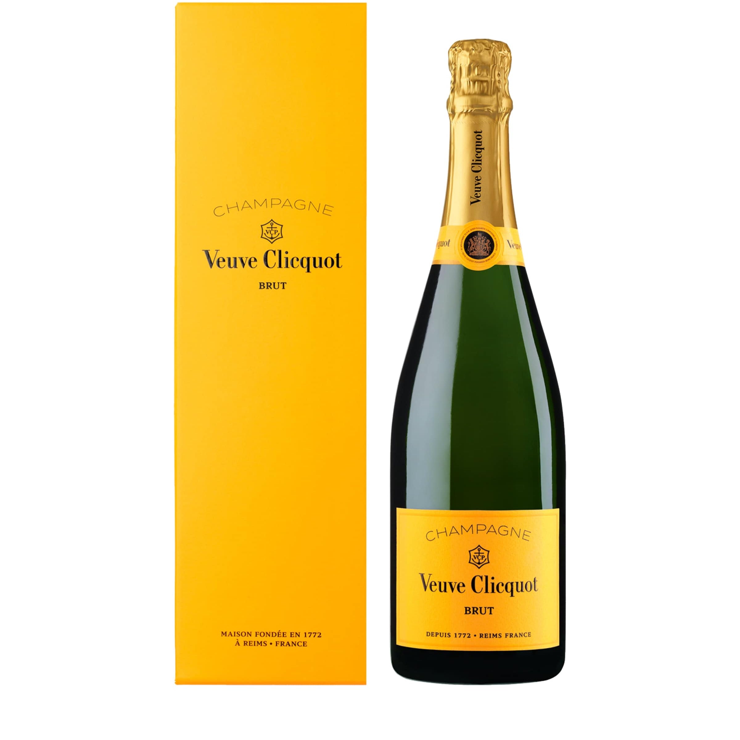Yellow Label Brut Non-Vintage Champagne (75cl) - Champagne, France
