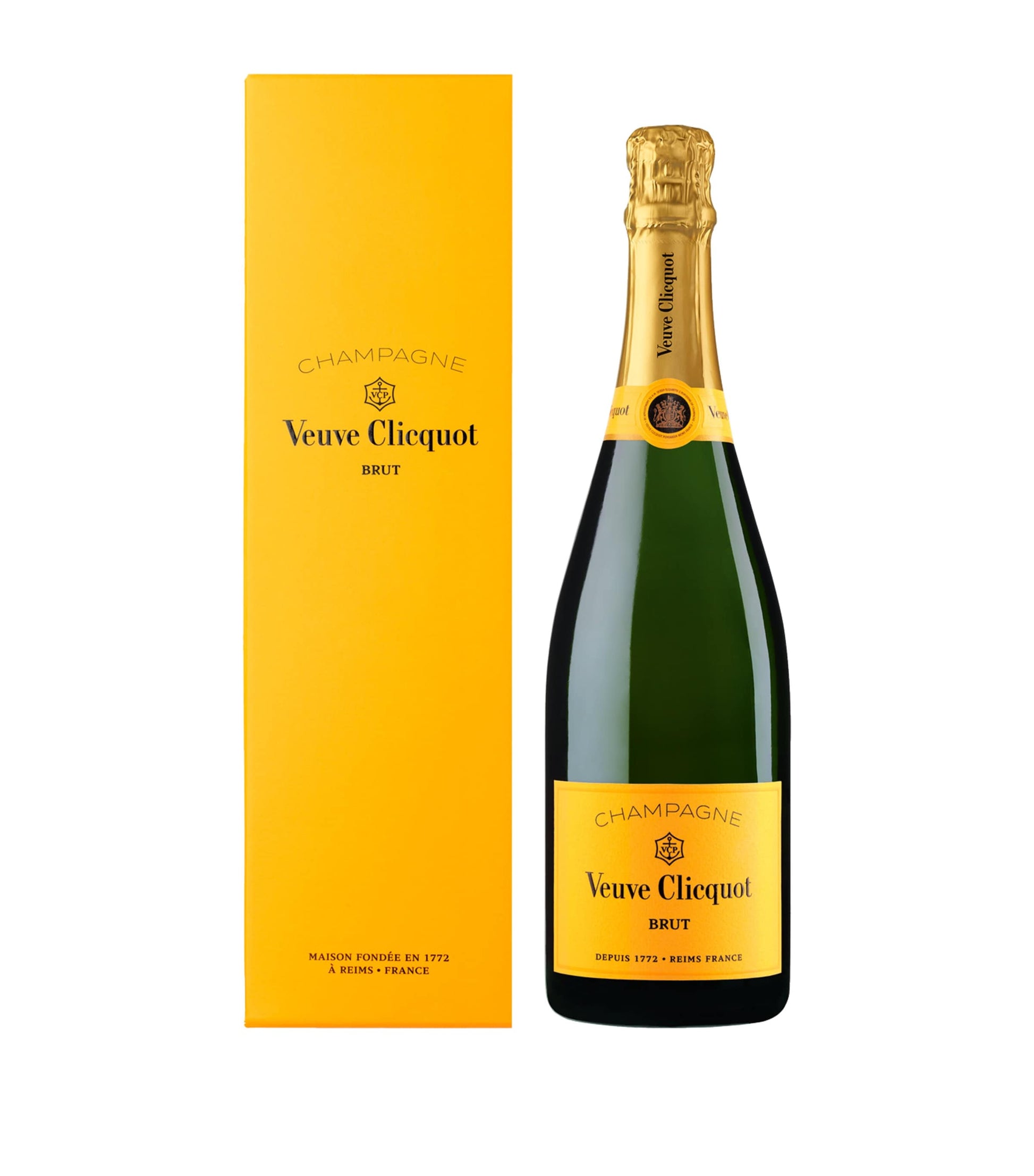 Yellow Label Brut Non-Vintage Champagne (75cl) - Champagne, France