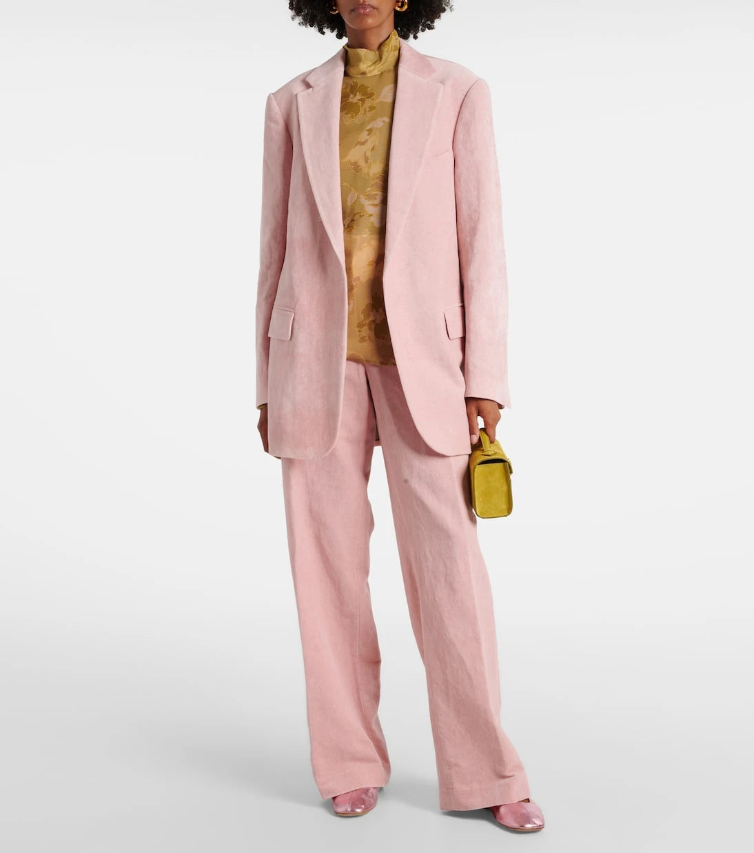 Dries Van Noten - Printed sheer top