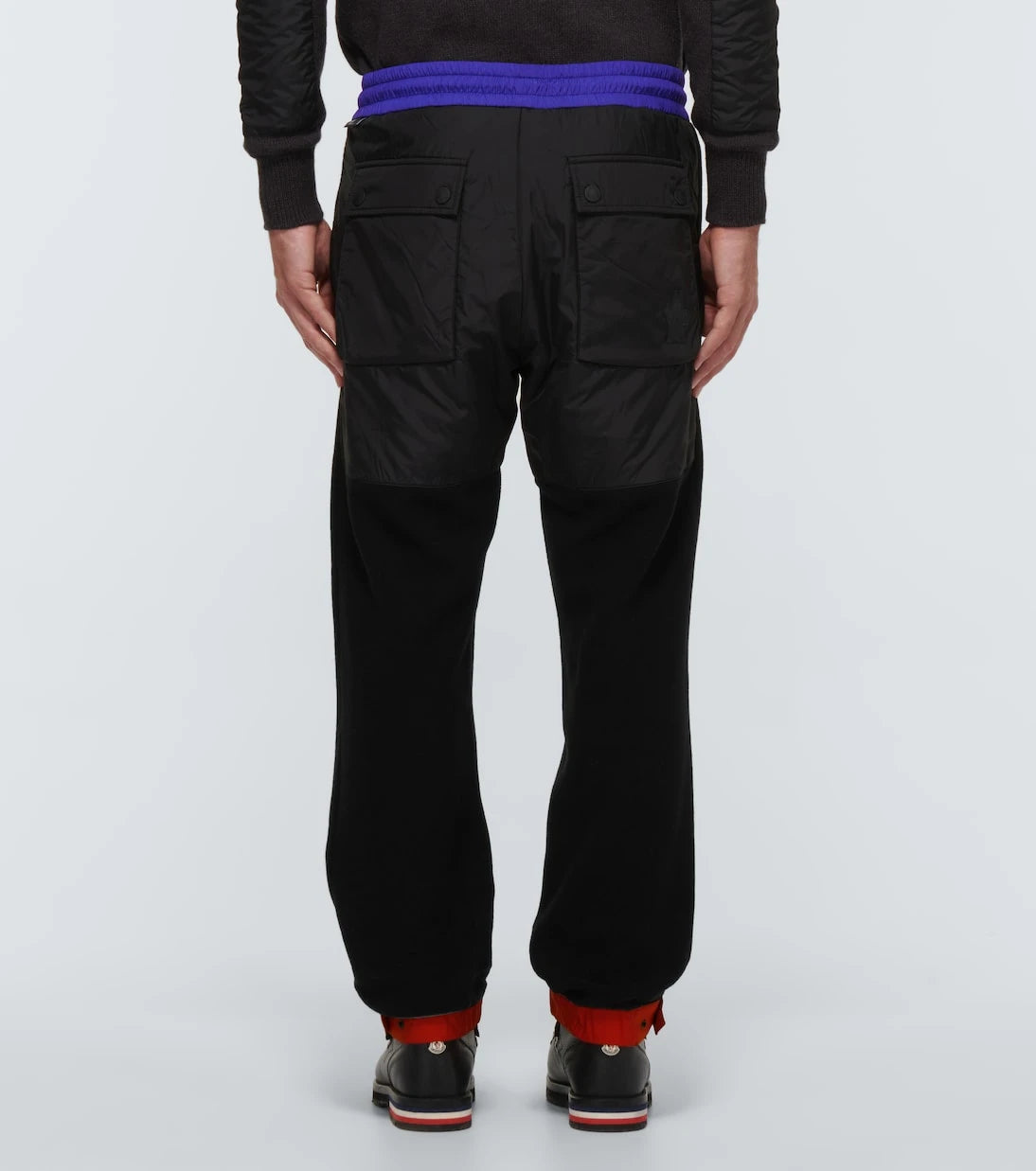 Moncler Grenoble - Fleece wool-blend pants