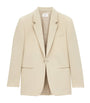 Saint Laurent Beige Wool Blazer