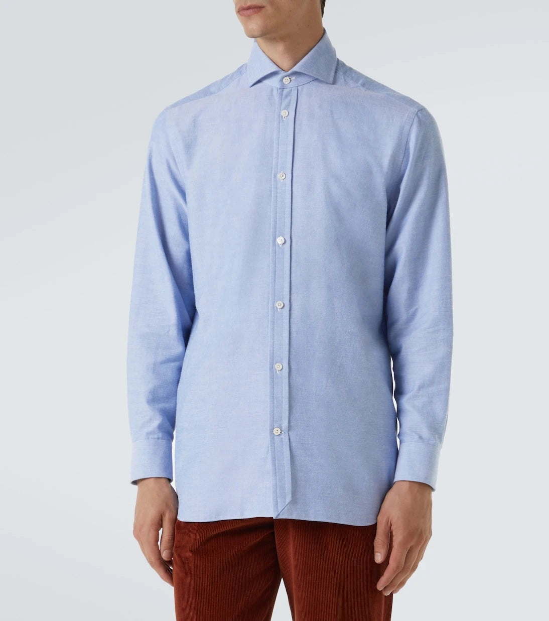 Dunhill - Cotton and cashmere Oxford shirt