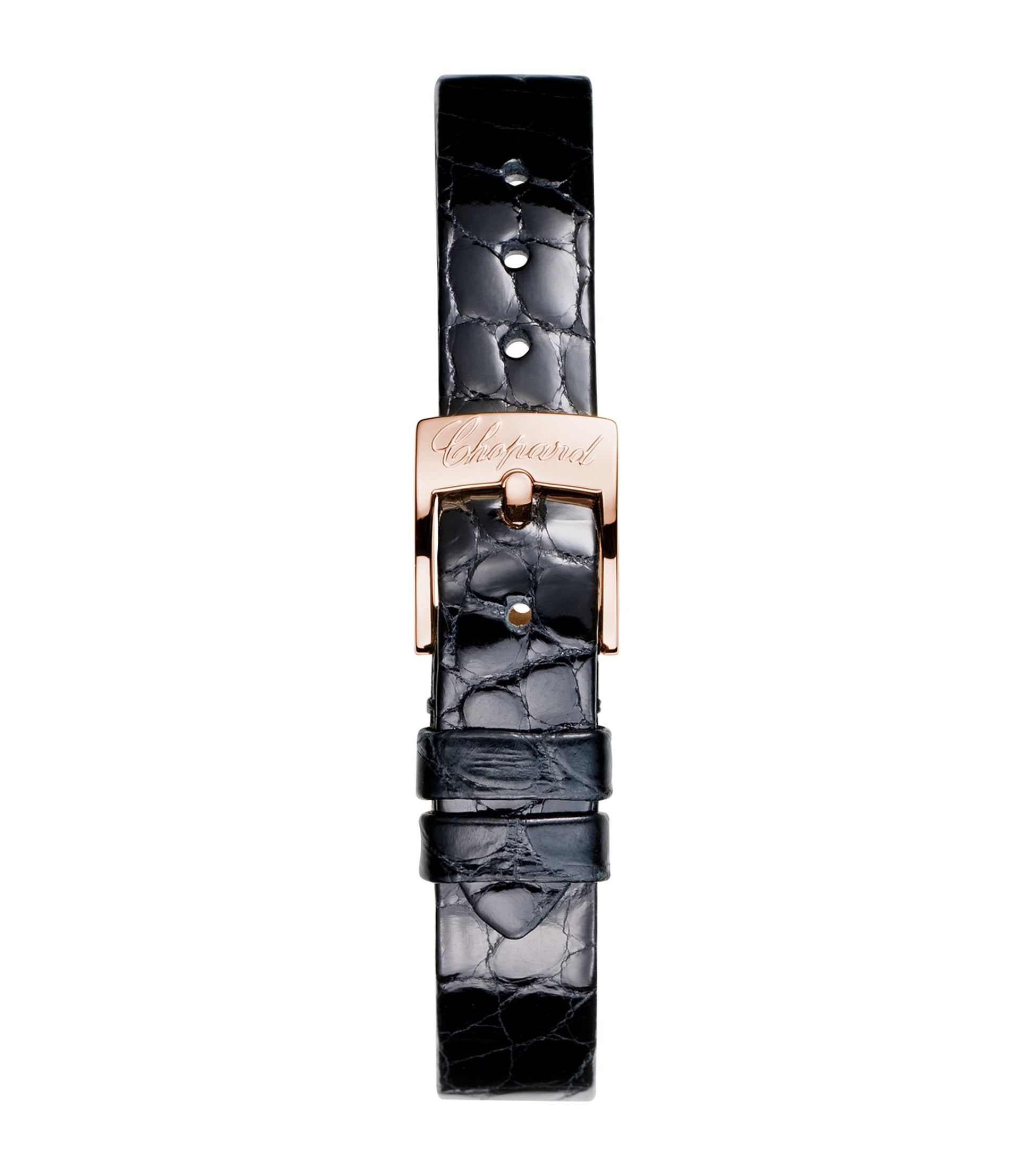 Rose Gold and Diamond Happy Diamonds Watch 26mm