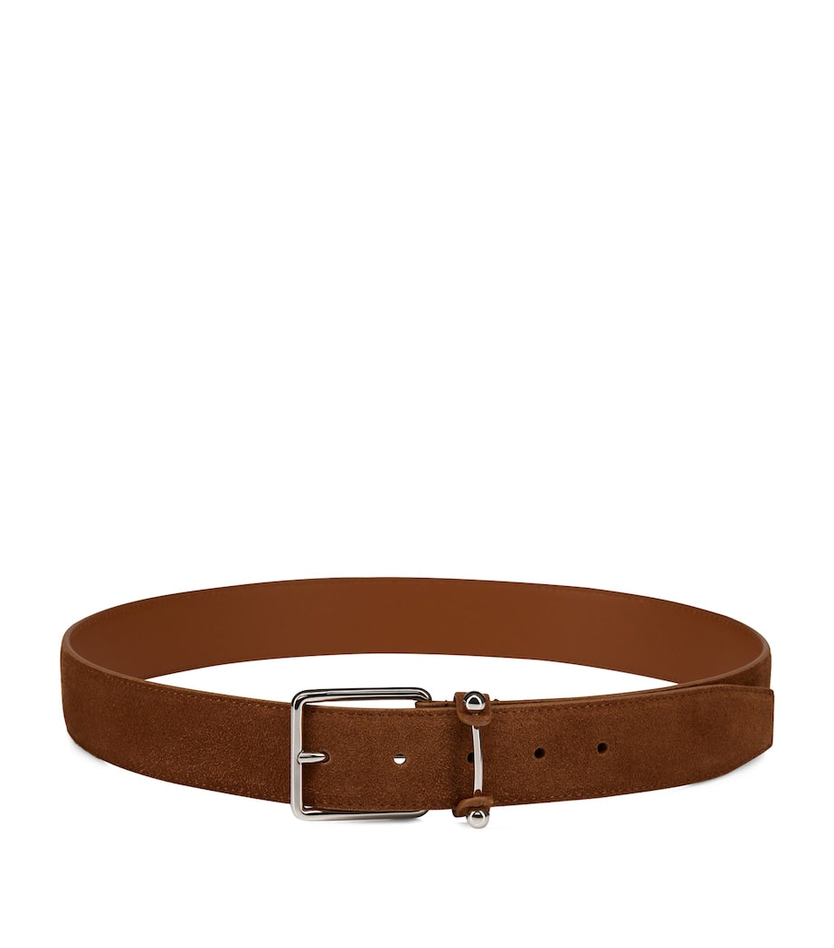 Christian Louboutin Chambeliss Suede Belt