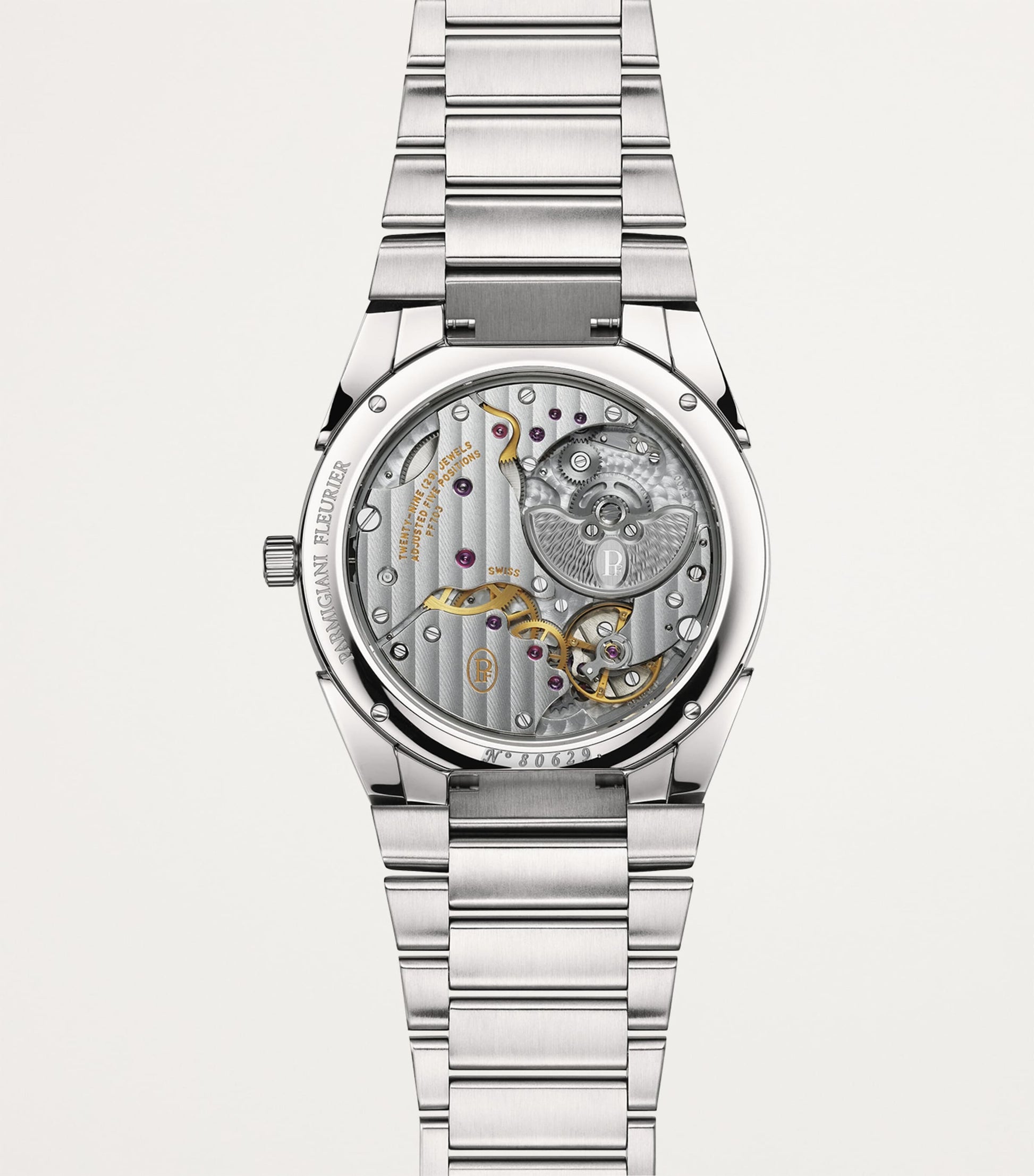 Stainless Steel TONDA PF Micro-Rotor No Date Watch 40mm