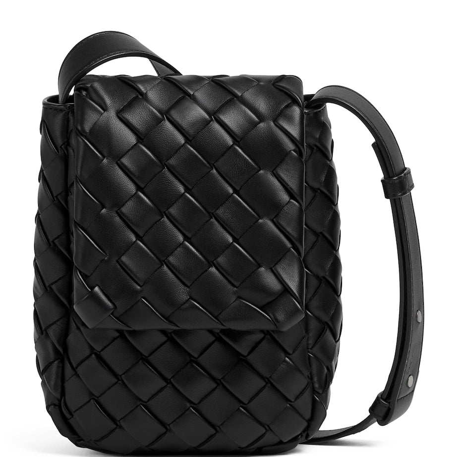 Mini Lambskin Cobble Cross-Body Bag