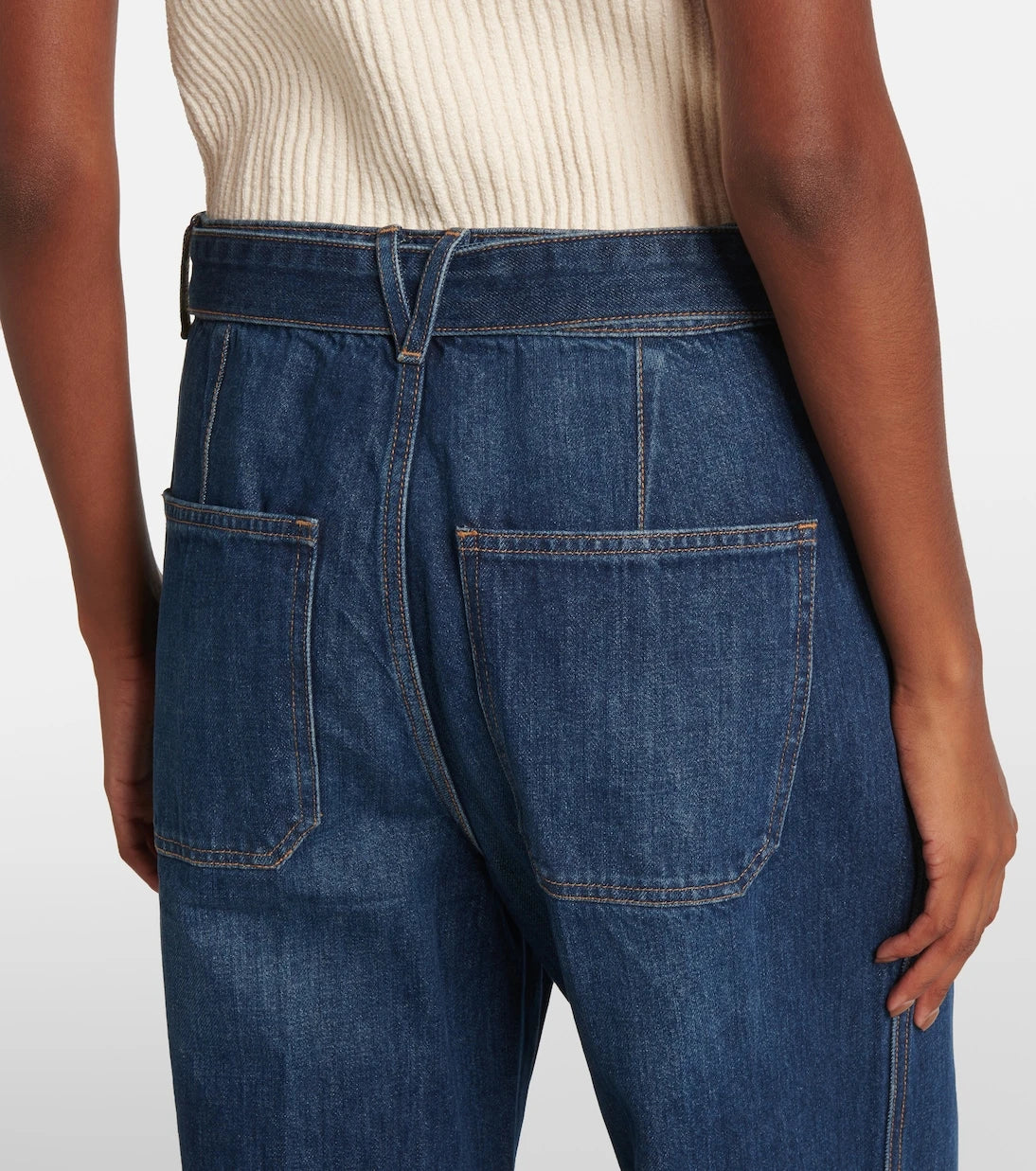 Veronica Beard - Taylor high-rise wide-leg jeans
