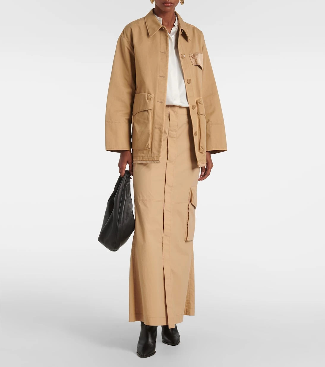 Dorothee Schumacher - Perfect Match belted cotton jacket