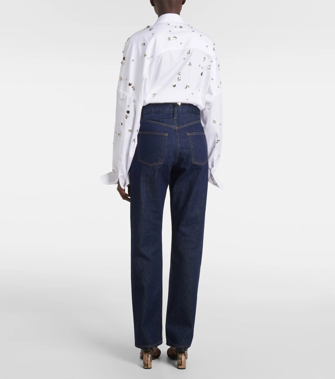 Agolde - Kelly high-rise straight jeans