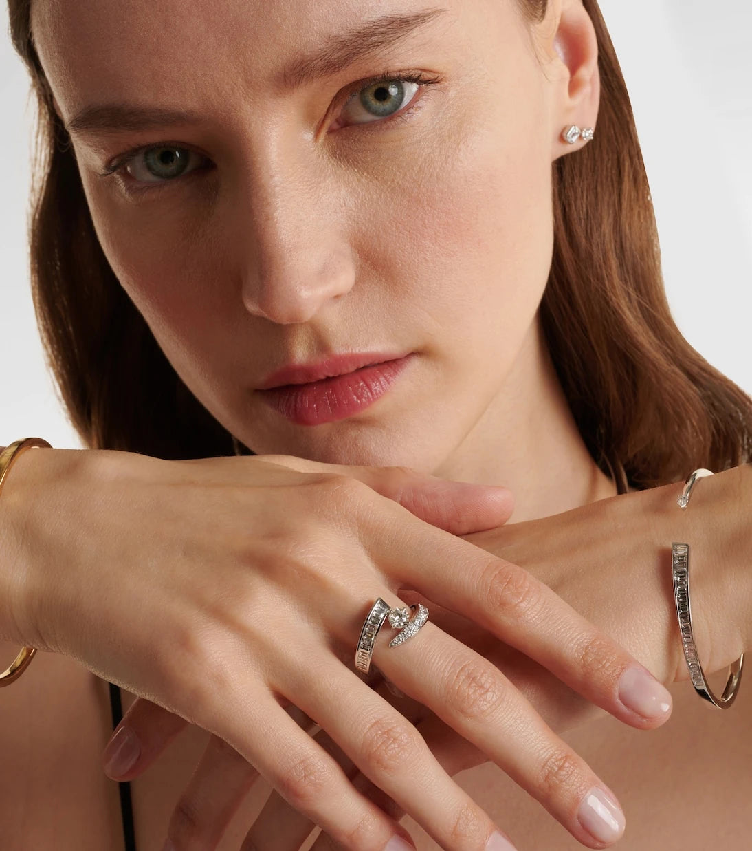 Bucherer Fine Jewellery - Inner Fire 18kt white gold ring with diamonds