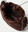 Brunello Cucinelli Brown Mini Calf Hair Mellow Bucket Bag
