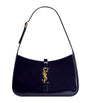 Saint Laurent Blue Patent Leather Le 5 à 7 Shoulder Bag