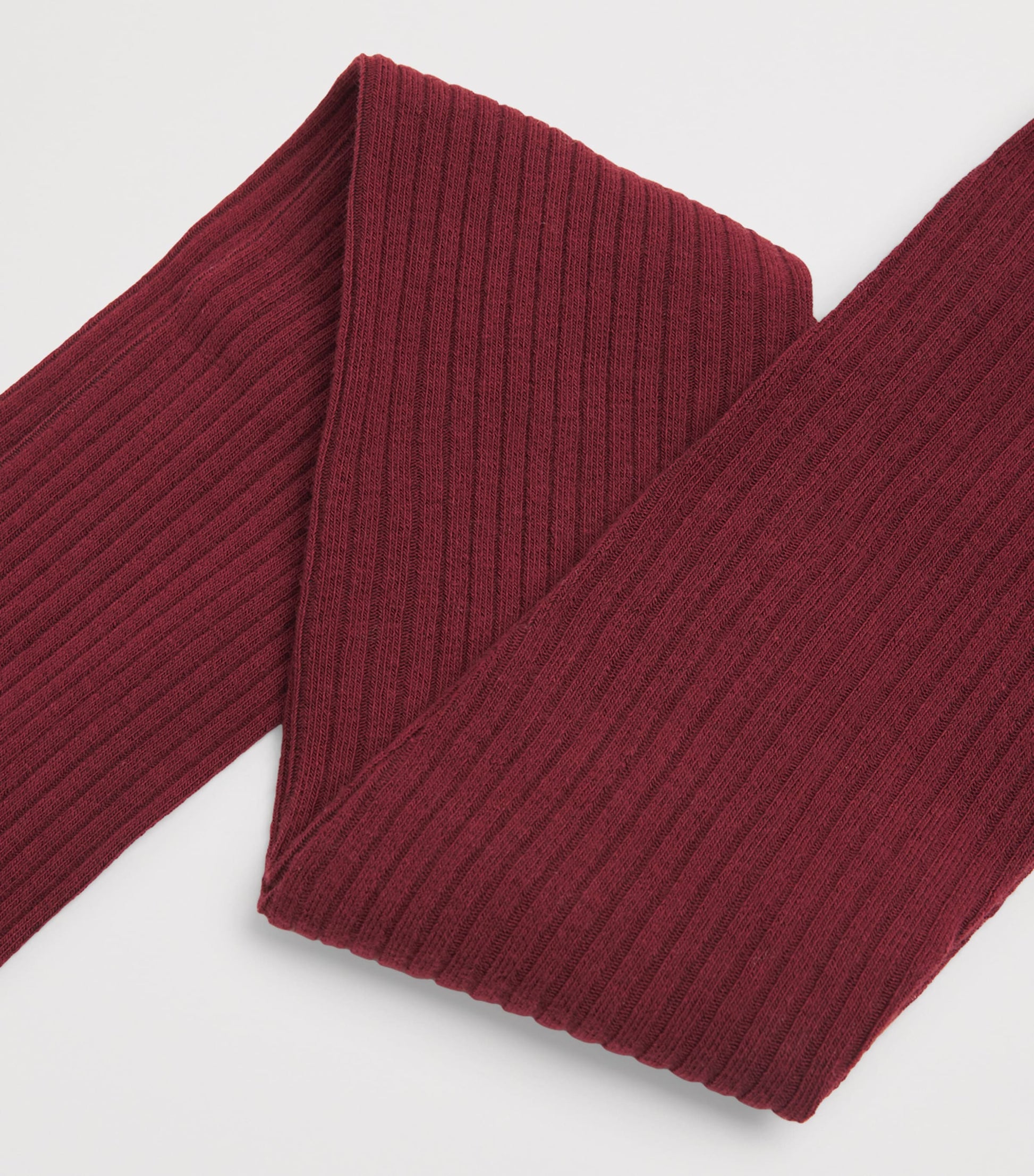 Max Mara Pink Rib-Knit Tights