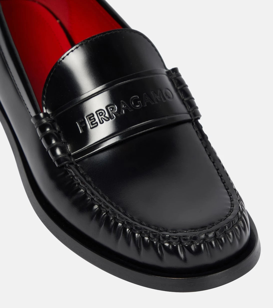 Ferragamo - Irina leather loafers