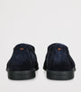 Santoni Suede Malibu Loafers