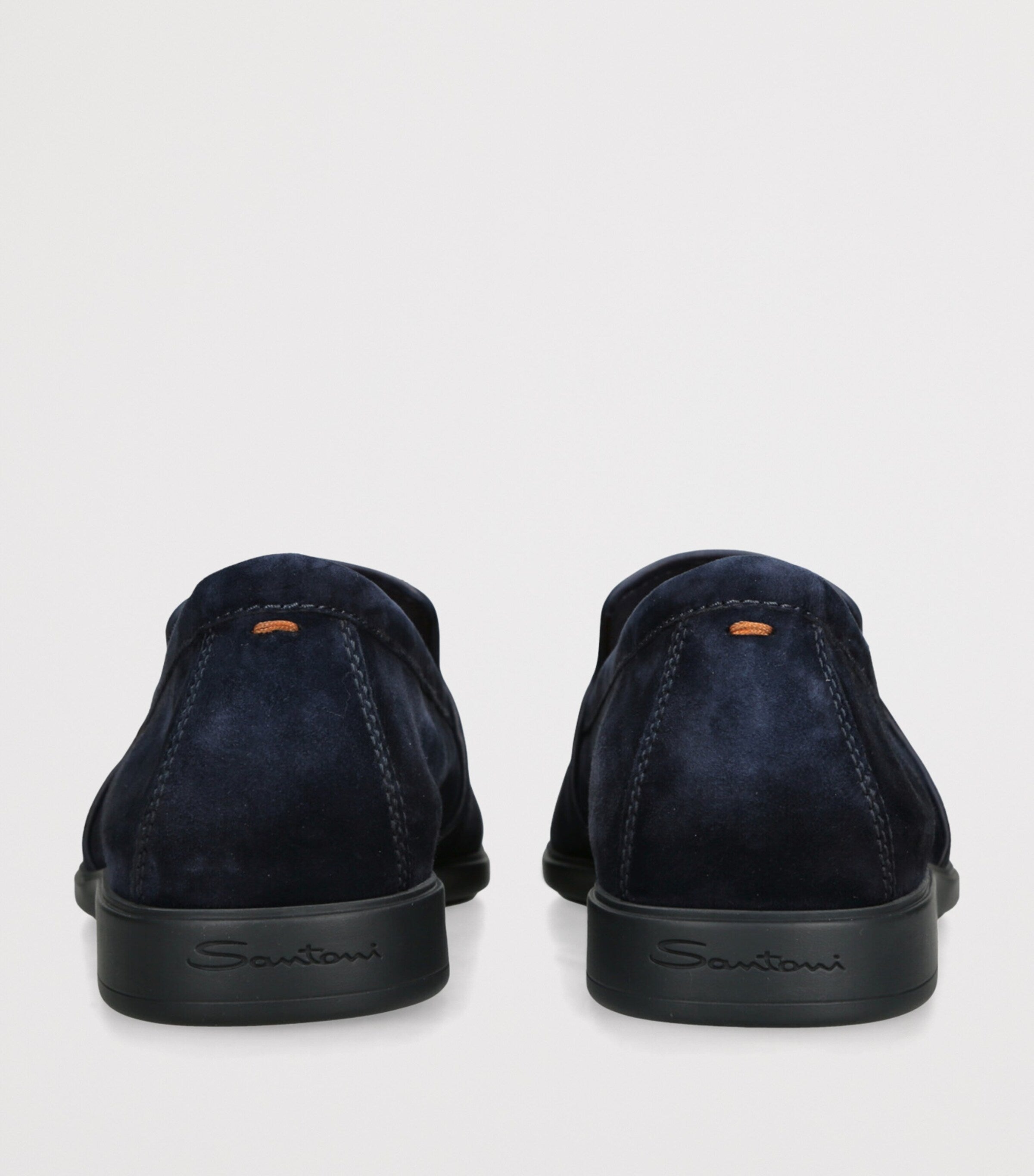 Santoni Suede Malibu Loafers