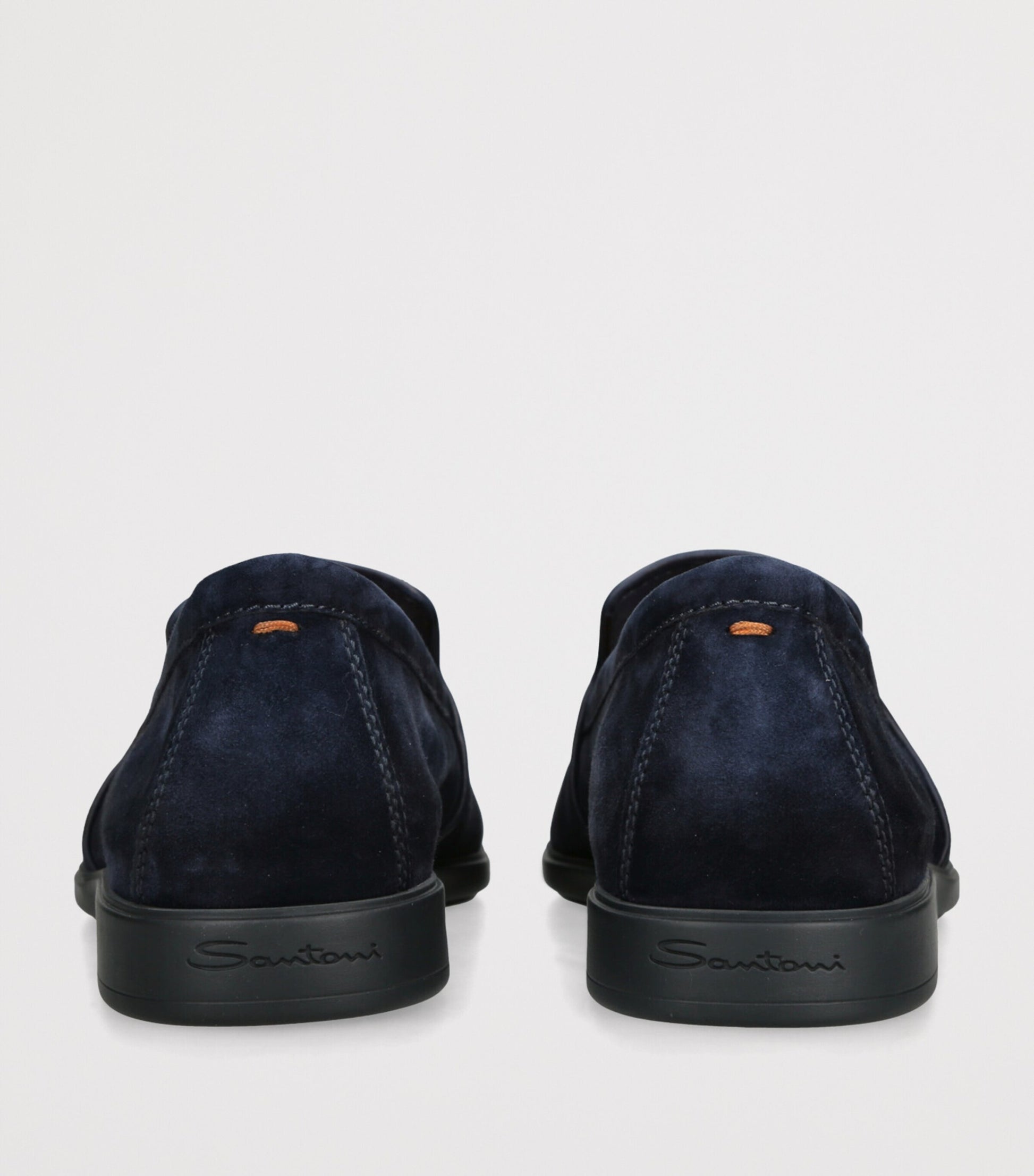 Santoni Suede Malibu Loafers