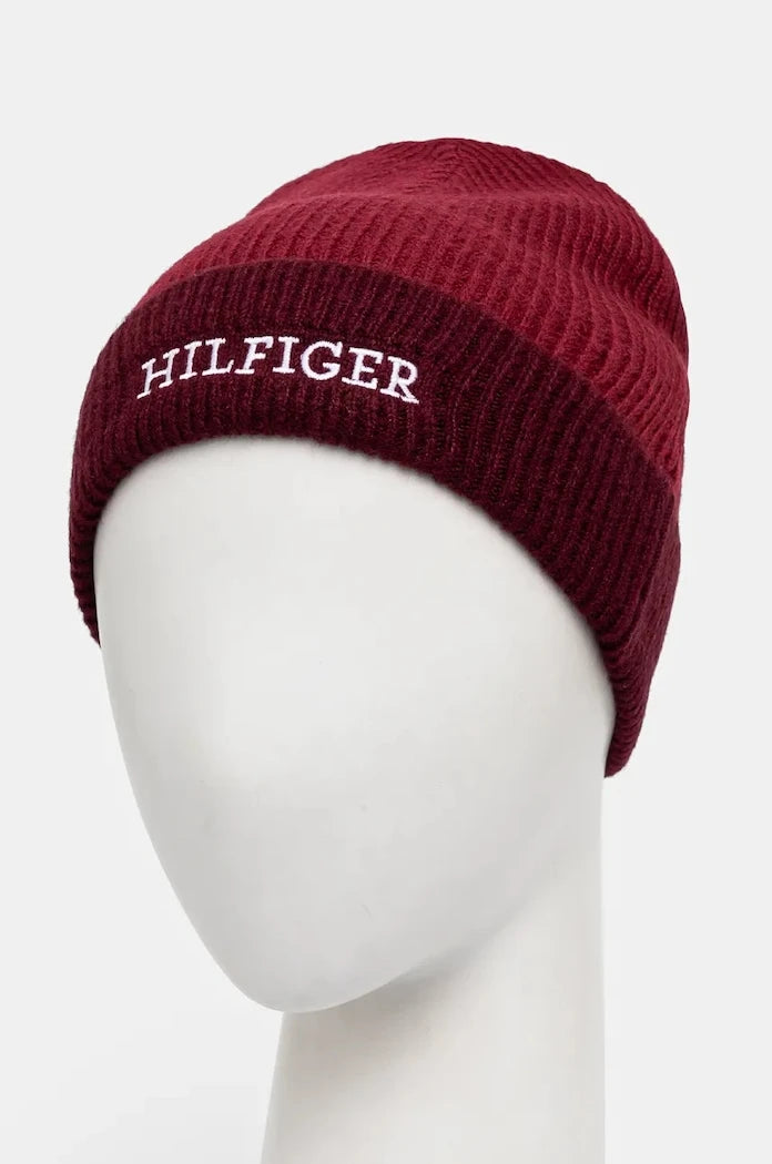 Детска шапка с вълна Tommy Hilfiger