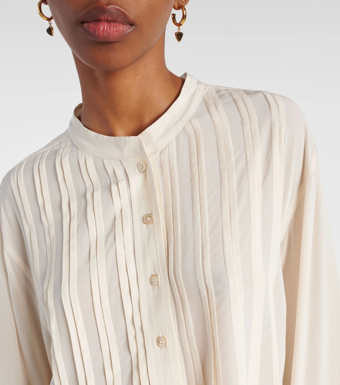 Isabel Marant - Adzara pleated blouse