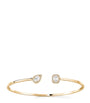 Yellow Gold and Diamond My Twin Bangle