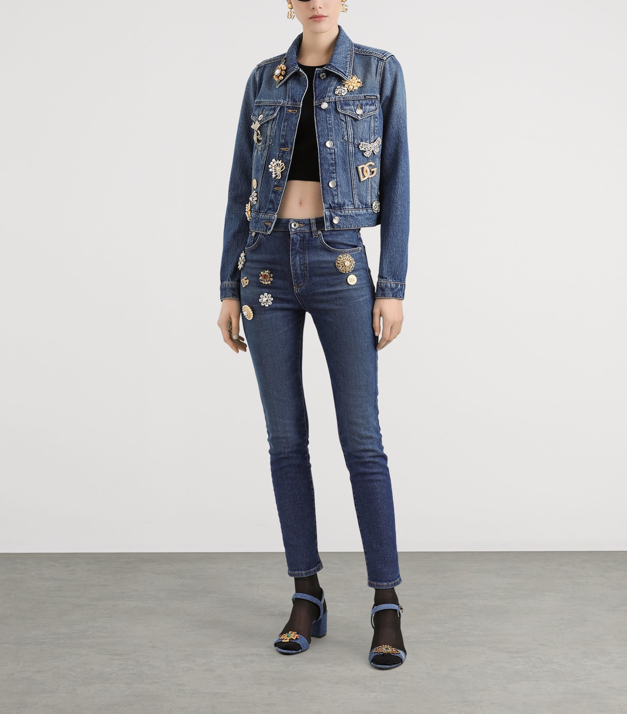 Embellished Denim Jacket