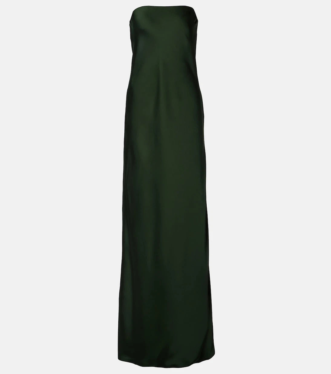 Norma Kamali - Strapless satin gown