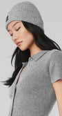Cashmere Beanie - Dove Grey Heather